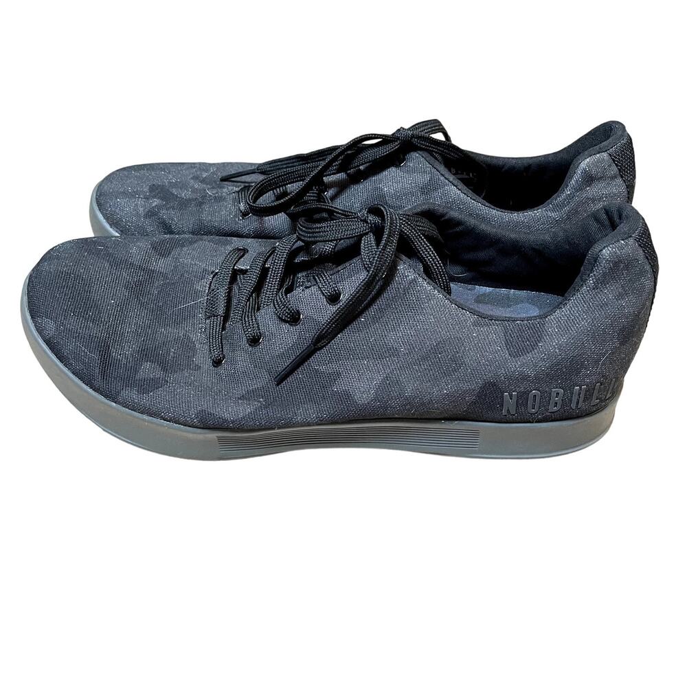 Nobull Men's Camo Canvas Trainer Sneaker Shoe Night C… Gem